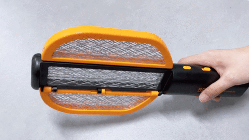 智能电蚊拍 折叠设计、灭蚊灯模式与消毒功能的全能防护